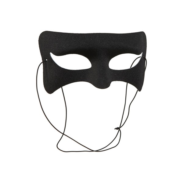 Maske, schwarz
