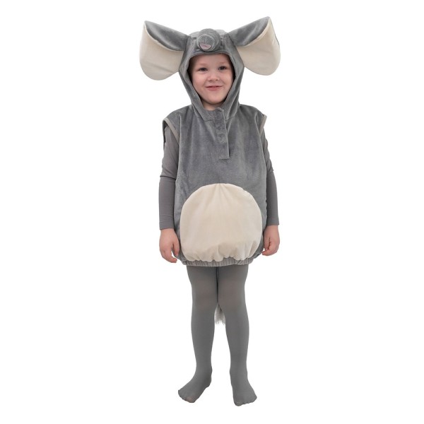 Kinder Weste Elefant, grau