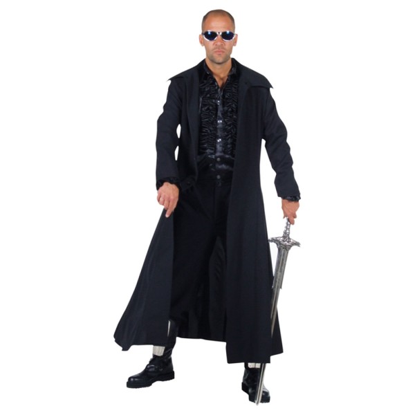 Herren Mantel Matrix, lang