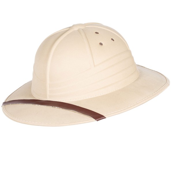 Tropen- oder Safari-Helm, khaki