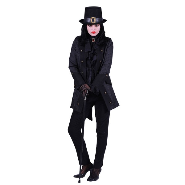 Damen Piraten / Gothic Jacke Dark Ages