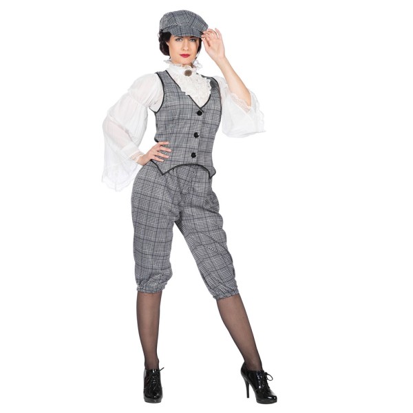 Damen Kostüm Roaring 20's Lizzie, 3-Teilig