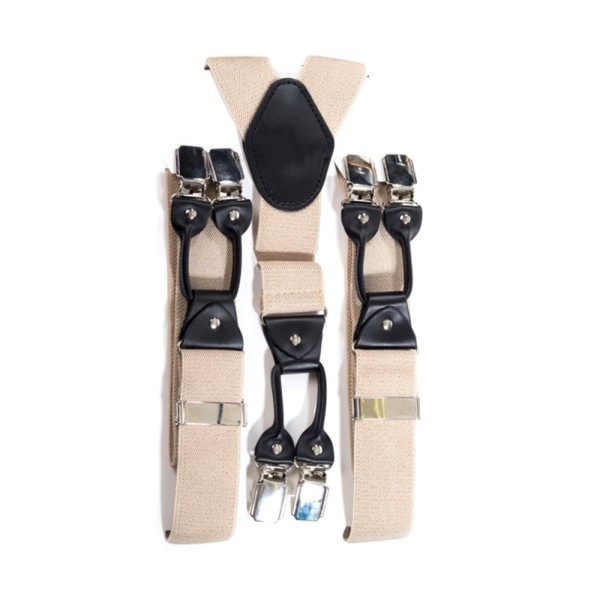 Hosenträger, beige
