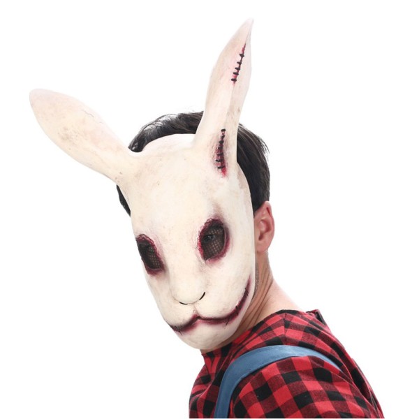 Maske Bad Bunny, schrecklicher Hase