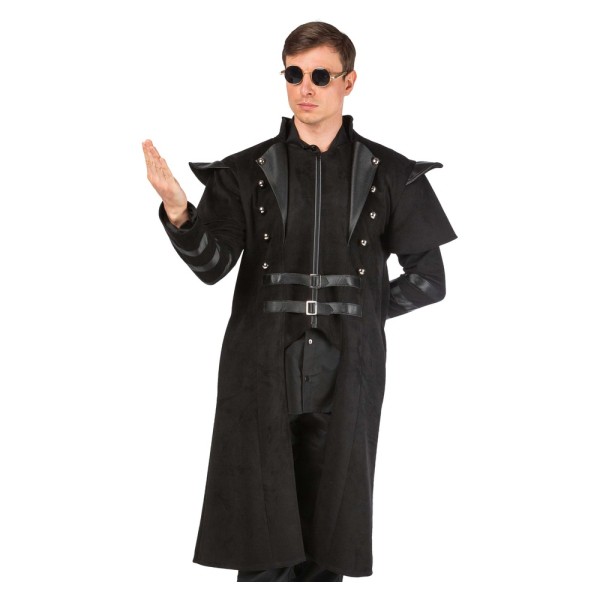 Herren Mantel Phantom, schwarz
