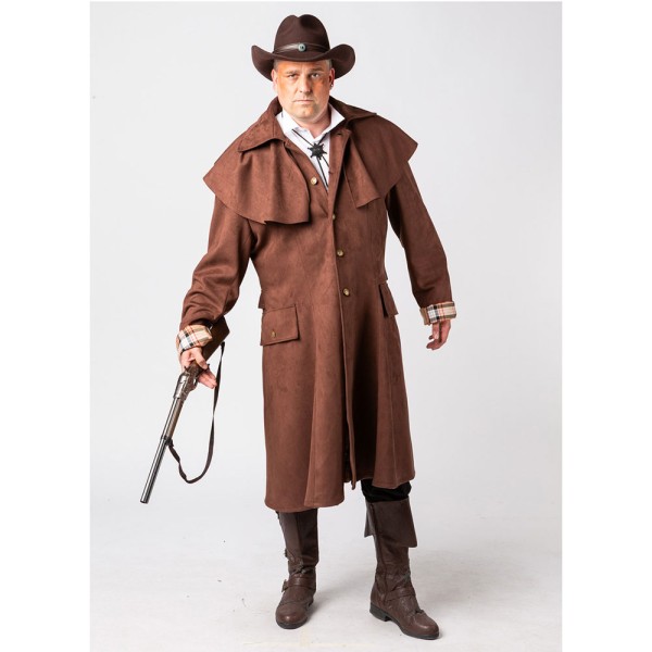 Herren Cowboymantel Buffalo Ranger, braun