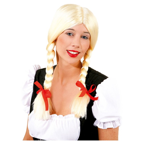 Damen Zopfperücke Heidi