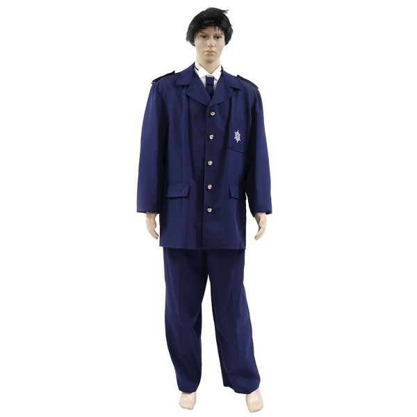 Herren Kostüm Polizist, 3-Teilig