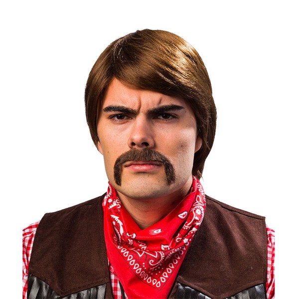 Herren Perücke Pony