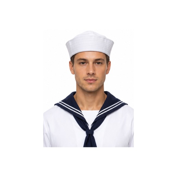 Matrosen Mütze, weiss