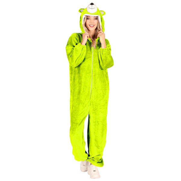 Overall Leuchtbär, neongrün