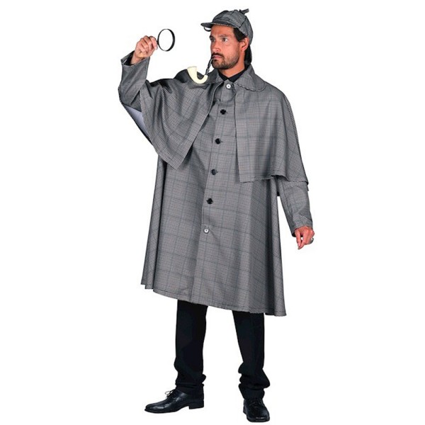 Herren Sherlock Holmes Mantel und Hut