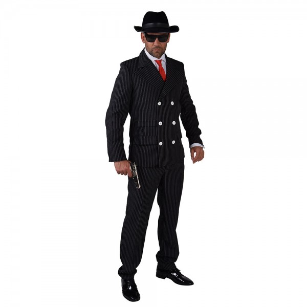Herren Anzug Gangster, gestreift