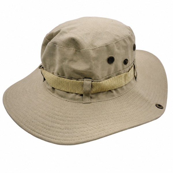 Jagd- und Anglerhut, Boonie, beige