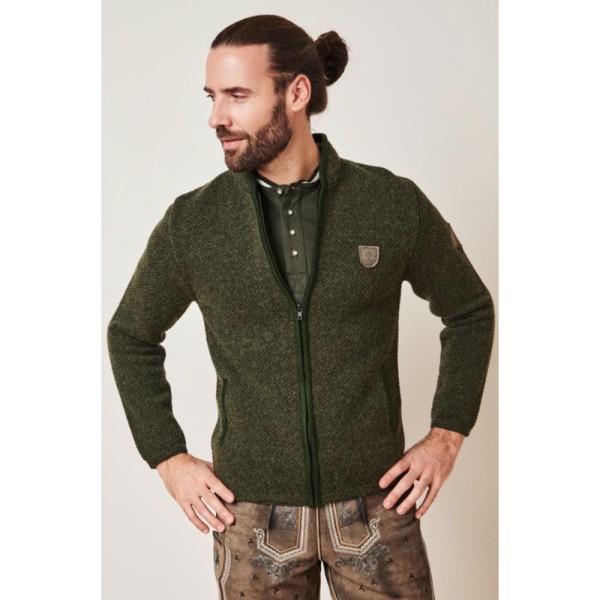 Herren Strickjacke, Malte, grün