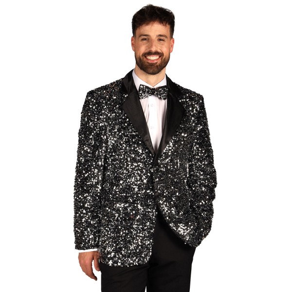 Herren Pailletten Jacke Showstar