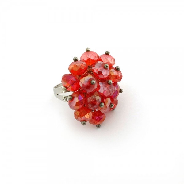 Glitzer-Ringe, verstellbar