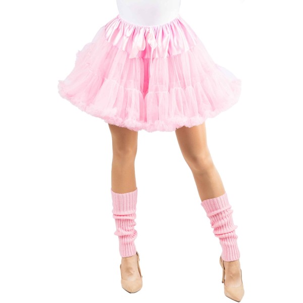 Petticoat kurz mit Rüschen, rosa