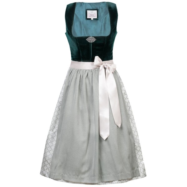 Dirndl Chera, 65 cm, smaragdgrün