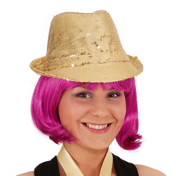 Pailletten Hut Discoqueen