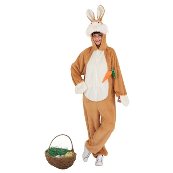 Overall Hase mit Möhre