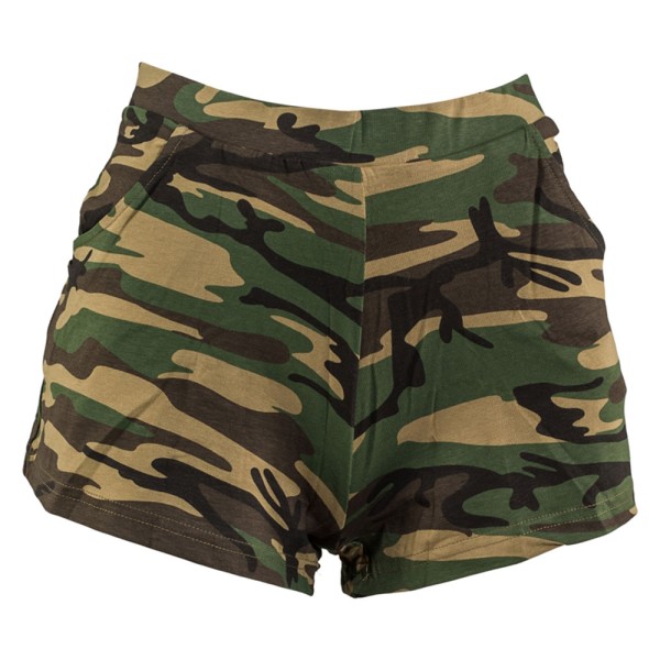 Damen Hot Pants, Tarnmuster