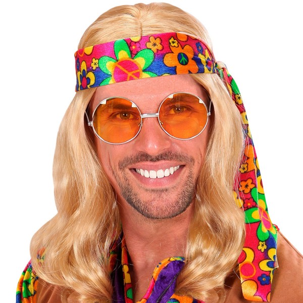 Herren Perücke Hippie Dude, blond