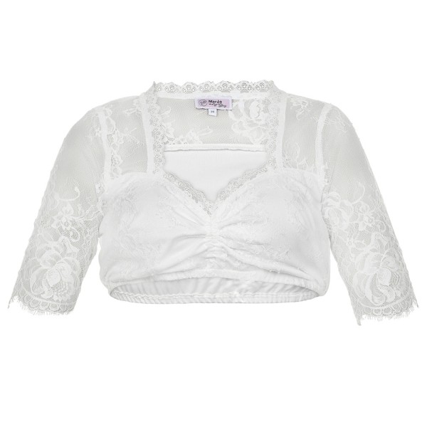 Dirndlbluse Luisa-Kosira, ecru