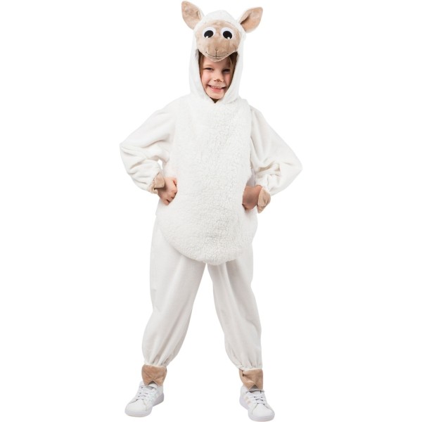 Kinder Overall Schaf, weiss
