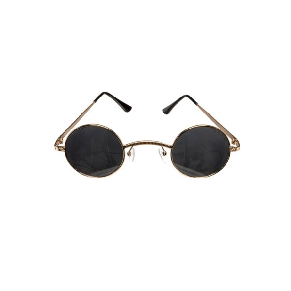 Brille Steampunk, runde Gläser