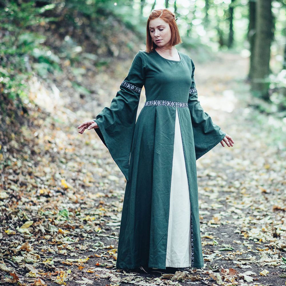 Damen Mittelalter Kleid Ava Damen Mittelalter Kleid Ava