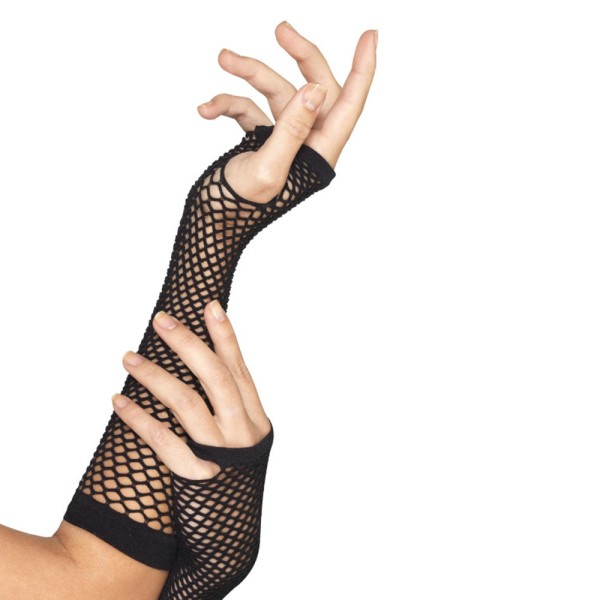 Netzhandschuhe Fingerlos, lang