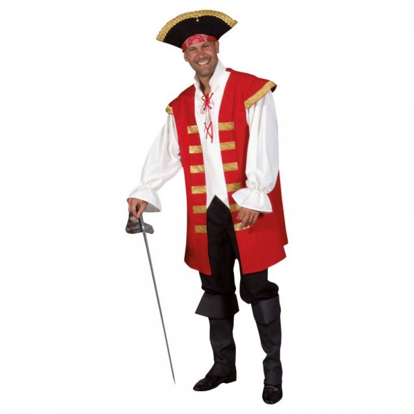 Herren Kostüm Pirat, 2-Teilig
