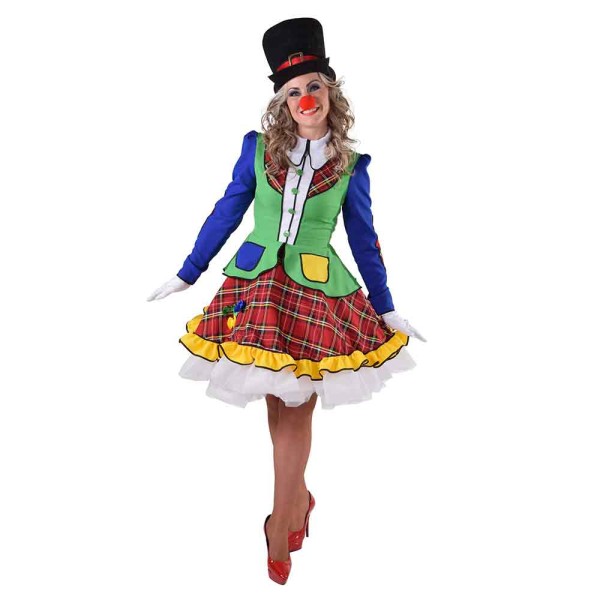 Damenkleid Clown Pipo