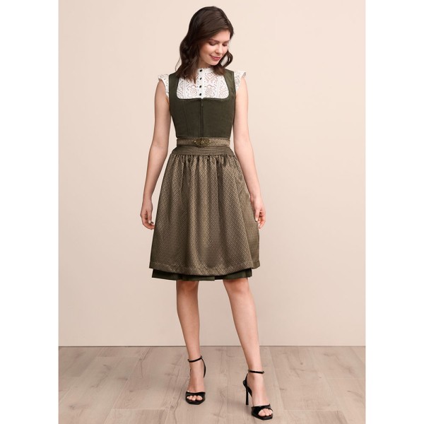 Dirndl Alisha, 60 cm, dunkelgrün