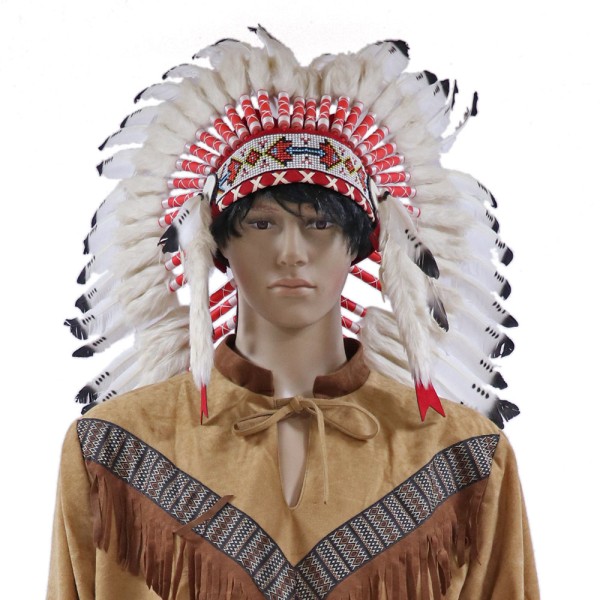 Indianer Feder-Kopfschmuck, gross