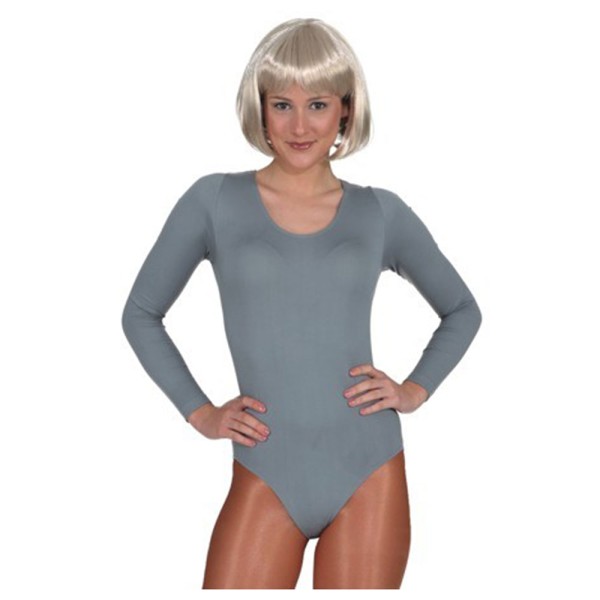 Damen Body, elastisch, langarm