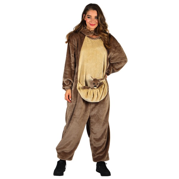 Overall Känguru, braun