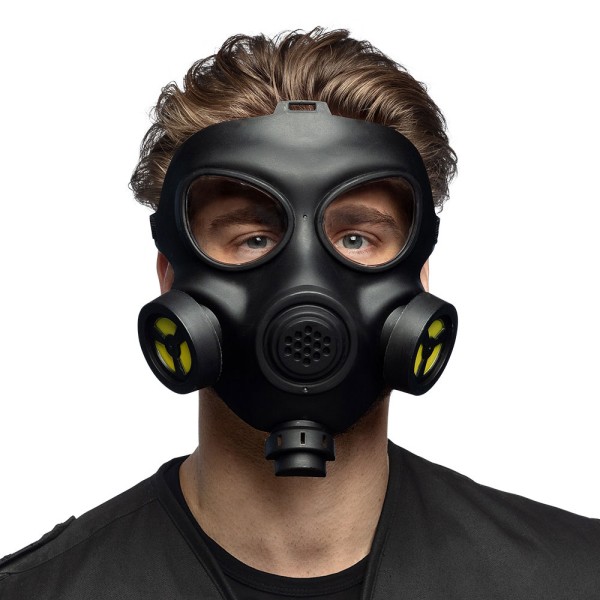 Gas Maske Killer, schwarz