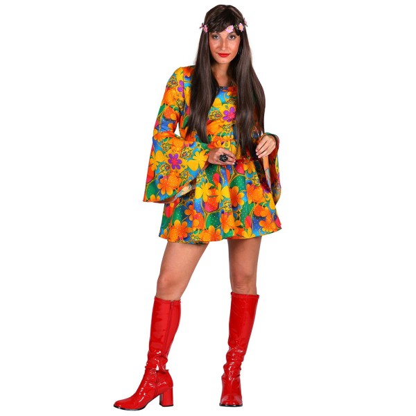 70er Hippie Kleid Daisy,