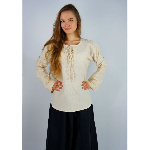 Mittelalter Bluse Tilda, natur