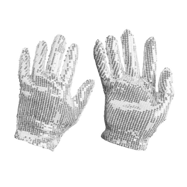 Pailletten Handschuhe Moonwalker