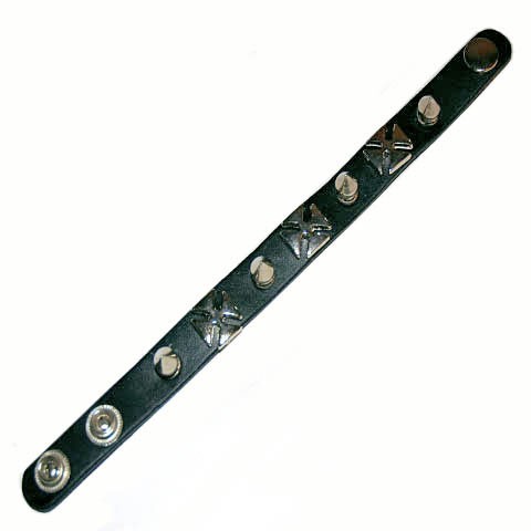 Armband, Eisenes Kreuz, Leder
