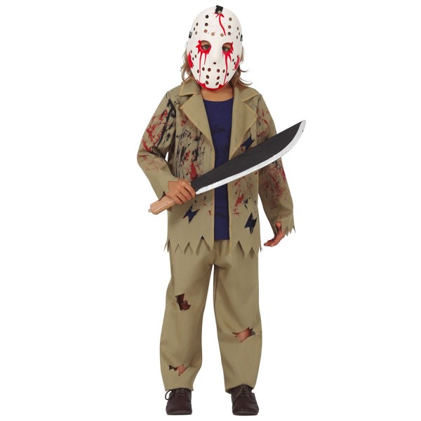 Kinder Halloween Kostüm Hockey Killer