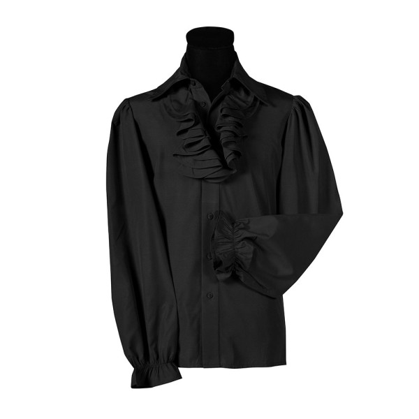 Herren Rüschenhemd mit Jabot Deluxe