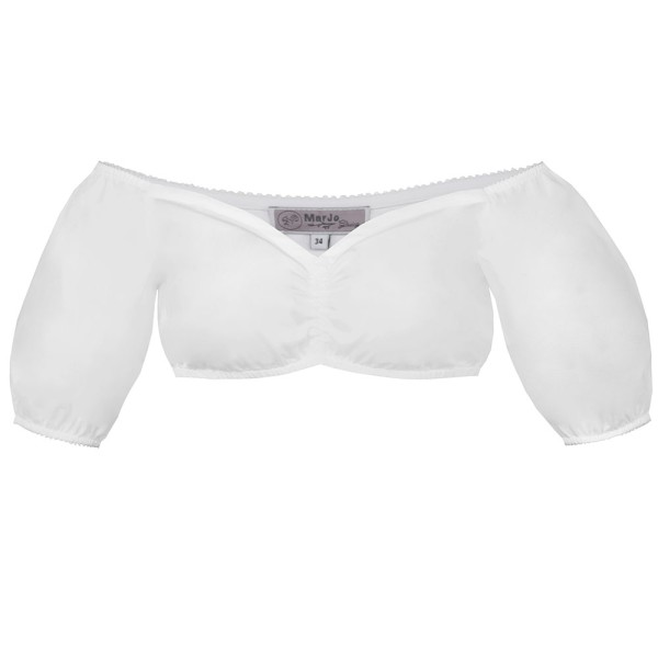Dirndlbluse Tacherting, Kurzarm-Puffarm, ecru