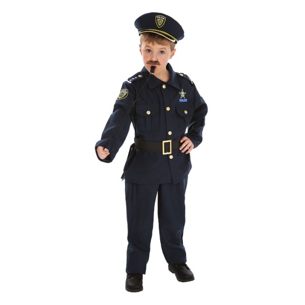 Kinder Polizei Set, 3-Teilig