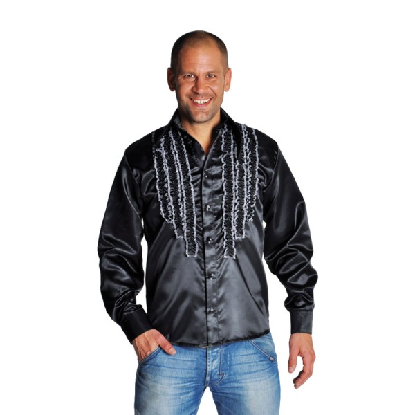 Rüschenhemd 70er Jahre