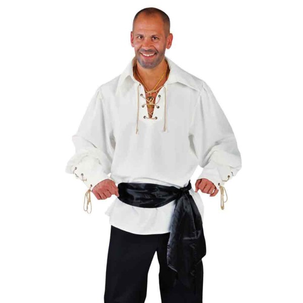 Breiter Schal, Satin