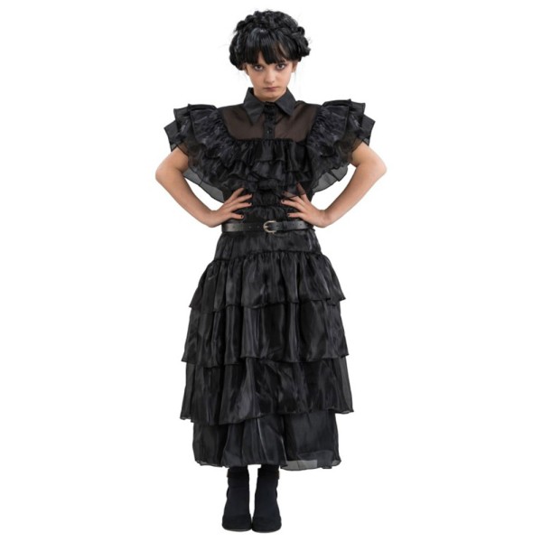 Schwarzes Kleid Wednesday, Mädchen